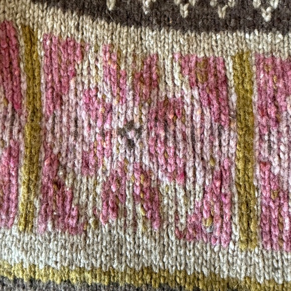 Sezane Antonin Cardigan Beige Rose - Size XL - Picture 7 of 7